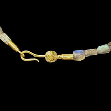 Load image into Gallery viewer, Dehcho-- Labradorite & Diamond Necklace