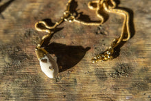 Load image into Gallery viewer, Elk Ivory &amp; Diamond Necklace as Seen in the NY Times
