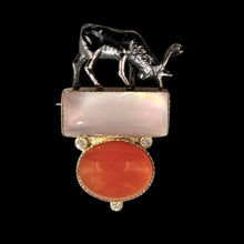 Load image into Gallery viewer, Colorful Elk Pin
