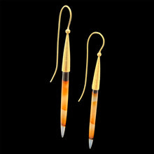 Load image into Gallery viewer, Montana Agate Earrings
