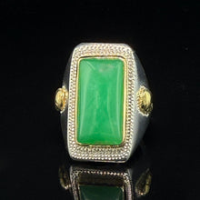 Load image into Gallery viewer, Statement Chrysophase Ring
