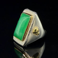 Load image into Gallery viewer, Statement Chrysophase Ring
