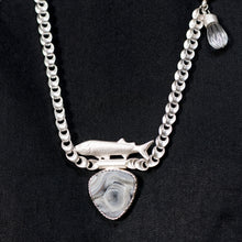 Load image into Gallery viewer, Fish Druzy Necklace
