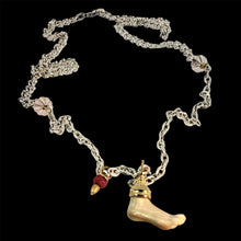 Load image into Gallery viewer, The Foot Necklace
