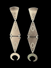 Load image into Gallery viewer, Everyday Bison Crescent Earring

