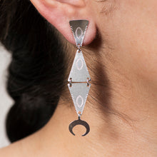 Load image into Gallery viewer, Everyday Bison Crescent Earring
