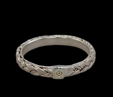 Load image into Gallery viewer, Sweetgrass silver ring Size 7.5
