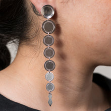 Load image into Gallery viewer, Descending Sun Classic Kiowa Earrings
