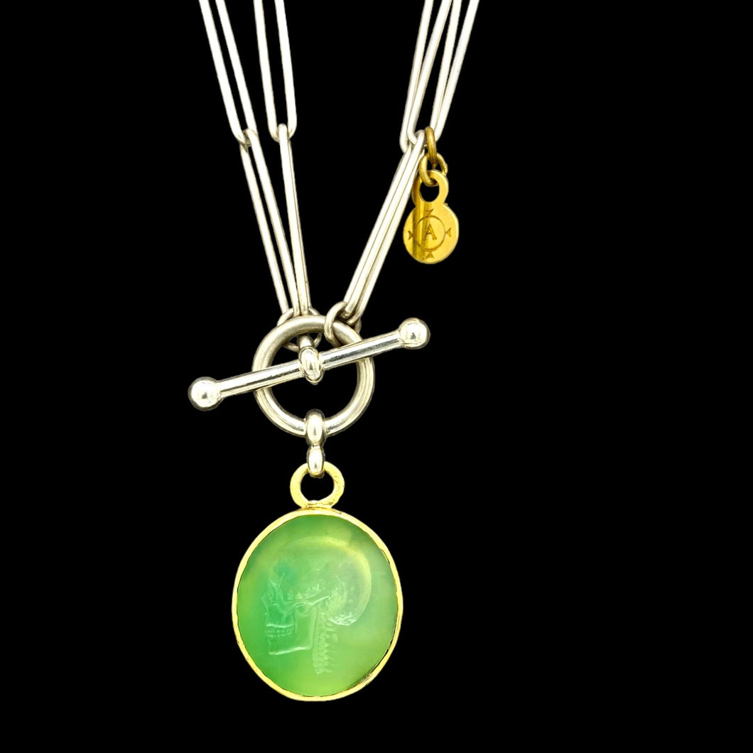 Skull Intaglio Necklace
